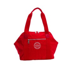 YESON 台灣精品 YKK 雙拉頭超輕量休閒旅遊運動包 女包 防潑水, 紅色, 1個