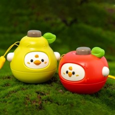 달콤새콤 캐릭터 과일 팽이 장난감 1p 랜덤 인기선물 유치원 손주선물 전투팽이 남아