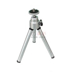 迷你三腳架, 銀色, 1個, 桌上型鋁合金小腳架