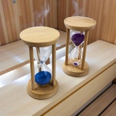 사우나 모래시계 원목 5분 10분 한증막 목욕탕