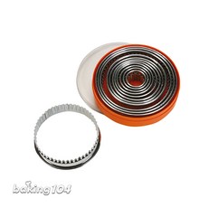 德國 SCHNEIDER 圓齒切模 多尺寸圓形餅乾模具 烘焙DIY必備, 1個