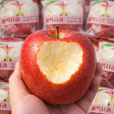 [슈퍼푸드기획전] 껍질째먹는 고당도 세척 사과, 1박스, 2kg