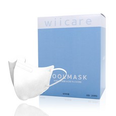 위케어 KF80 새부리형 대형 귀편한 귀안아픈 숨쉬기편한 여름용 마스크 25매 50매 100매, 2개, 25개입