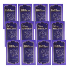 뉴밋 유기농 생과 착즙 블루베리즙 스틱 14p, 168개, 20ml