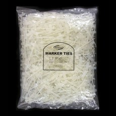 (강원전자) NETmate 네임타이 1000개 CHS-100MKT (소/100mm) (화이트), 1개