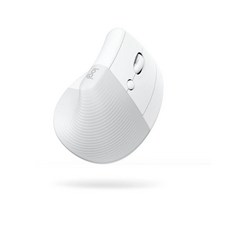 Logitech 羅技 LIFT 人體工學垂直滑鼠 公司貨, 白色, LIFT人體工學垂直滑鼠-for Mac