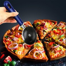 행운몰 국산 스텐 피자커터 롤러 피자자르는롤러