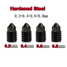 BambuLab P1S X1 TZ V3.0호환 핫엔드 업그레이드 올 메탈 고온 프린트 헤드호환, 07 Nozzle-HS, 01 3pcs