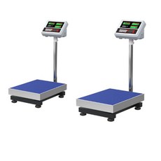 전자저울 100kg 산업용 스탠딩 전자 무게 농업용 공장 저울 100kg/10g(30x40cm), D. 50kg/1g(30x40cm)
