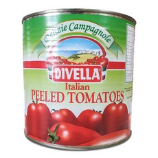 디벨라 홀 토마토 통조림, 2.5kg, 2개