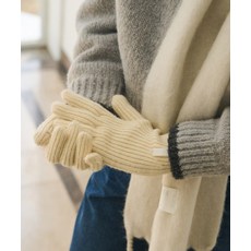 매장정품 드로우핏 DRAWFIT WOMEN 핑거홀 리브드 울 롱 장갑 [IVORY] DFWMAC3403IVF 537548