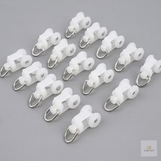 룸플리 커튼 레일 브라켓 15p 커튼레일브라켓 커튼레일롤러 커튼레일세트