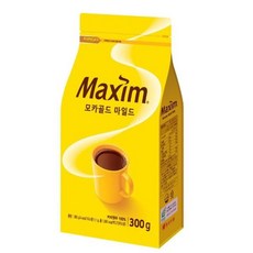 맥심 모카골드커피리필 300g 봉지 plu+722xA, 카페인