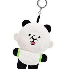 빵빵이의 일상 사운드 인형 키링 (판다 빵빵이), 1개