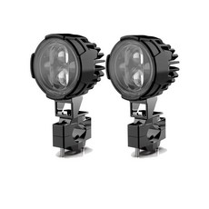 오토바이 외부 렌즈 개조 스포트라이트 다기능 통합 탠젠트 라이트 플래시 전기차, 5. white light