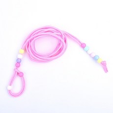 一心有所鼠寶寶背帶牽引繩組，適用於蜜袋鼯、黃金鼠、天竺鼠、兔寶寶、蜥蜴等小型寵物外出安全, 公主粉, 1個
