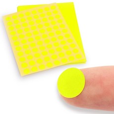 원형 컬러 스티커 10매 도트스티커 표시스티커 _20260301EA, 30mm - 핑크