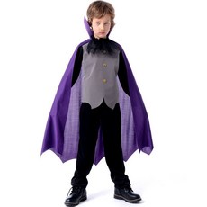洋洋小品紫色小吸血鬼裝扮服】中壢平鎮萬聖節兒童造型服聖誕節表演道具舞衣