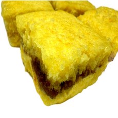 [화랑] 아침대용 촉촉한 호박꿀설기 개별포장 간편식 건강간식 전통떡, 10개, 50g