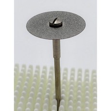 아르고파일Argofile전착다이아몬드비트 하이그레이드 원반22mm 전양면전착 DHP2543 #200 축경2.35, 1개