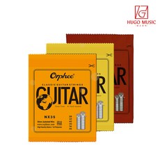 위고뮤직 클래식 기타줄 NX35 028-045 028-043 028-045 나일론 스트링, NX35(028-045), 1개