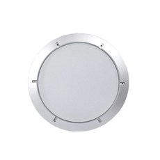 그린묵 원형 12인치스피커 오디오실 캠핑카 뚜껑 차량, 실버 링+화이트 메시, 기본 모델명/품번