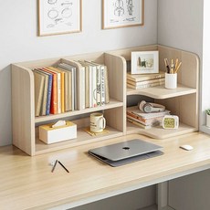 책상위책장 미니 인테리어 오피스 책꽂이 정리 수납 책대 데스크탑 랙 학생 기숙사, B모델(사이즈 옵션사진참조)