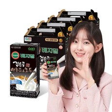 베지밀 블랙두유 검은콩 아몬드와 호두맛 멸균팩 190ml 64개 칼슘 식이섬유함유