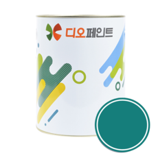 디오페인트 멀티퍼퍼스 벽지 가구용 페인트, 1개, 1L, 비비드30 (오션블루)