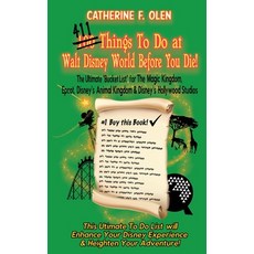 One Hundred Things to do at Walt Disney World Before you Die Paperback, Bucket List