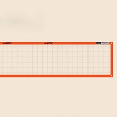 소형 족구장 네트 0.75 x 5m 체육관 족구대 폭짧은 망, 1개