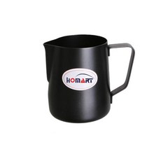 테프론 스팀피처 밀크저그 1000ml (블랙), 1개