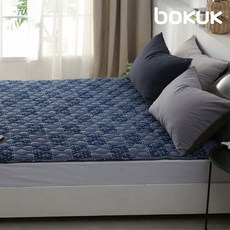 보국 전기요 침대 캠핑 전기 매트 장판 싱글 더블 코지네이비