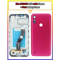 Motorola Moto E6s 2020 XT2053-1 용 LCD 테스트 Moto E6s LCD 디스플레이 용 LCD 디스플레이 터치 스크린, 01 LCD F Pink Cover
