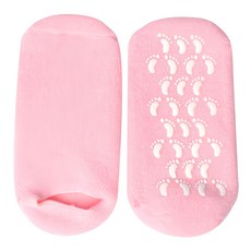 FOOTINSOLE 足部角質護理保濕襪 粉紅, 1個, 1入