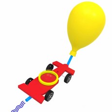 포뮬러1디자인 풍선바람 풍력에너지 f1레이싱카만들기 10인세트