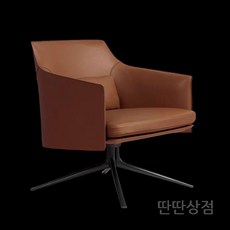 1인용가죽소파 호텔 라운지 로비 1인 리셉션 거실 쇼파 병원쇼파 대기실 사무실, b. 접촉면 톱 소가죽/브라운