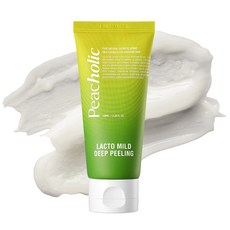 피치홀릭 비건 저자극 수분 얼굴각질제거 모공관리 락토 마일드 딥 필링젤, 1개, 100ml