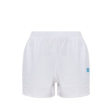 아메리칸빈티지 Gixy logo-detail raw-cut shorts