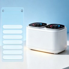 자이클랩 미니듀얼세탁기 세탁기 양말 빨래, 건조 0.5KG x2 전자동 건조 7 UV 블루라이트, 기본 모델명/품번