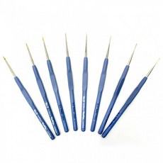 【YUBU】日本製 Tulip ETIMO 水藍蕾絲鉤針組 - 廣島職人手工藝, 1個