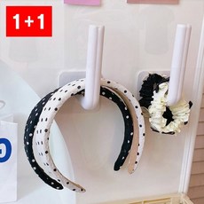 후크 L자 접착 휴지걸이 문 벽면 강력 타월 수건, 1개, SpoR 화이트4개세트