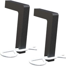 CURT 17513 교체 TruTrack 중량 분배 히치 L-핀 및 클립 카바이드 블랙 파우더 코트