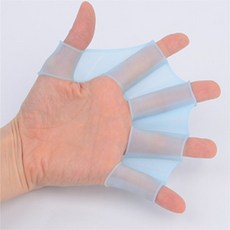 화담 2P 손가락 물갈퀴 실리콘물갈퀴, S