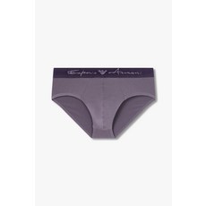 엠포리오 아르마니 EMPORIO ARMANI UNDERWEAR 남성 커시드 로고 밴딩 브리프_퍼플 0815111013 2412412470 435978