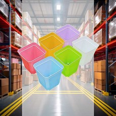 미니 슬릿 화분 작은 모종 가드닝 인테리어 플라스틱 실내