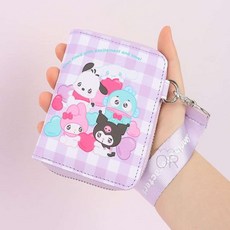 MMOR 에모큥 스트랩 지갑 학생지갑 포켓지갑