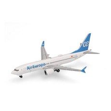 Herpa Wings 1/500 Boeing 737 Max 8 歐羅巴航空塗裝模型, 1個