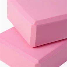 룰루랄라슈퍼마켓 스트레칭도구 EVA 요가블록 퍼플 2p