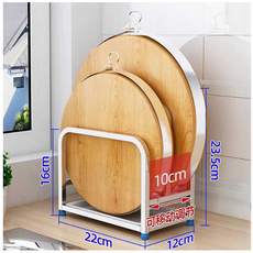 업소용 도마거치대 가정용 스테인레스 건조대 선반, 104실버[이벤트투홈], 1개